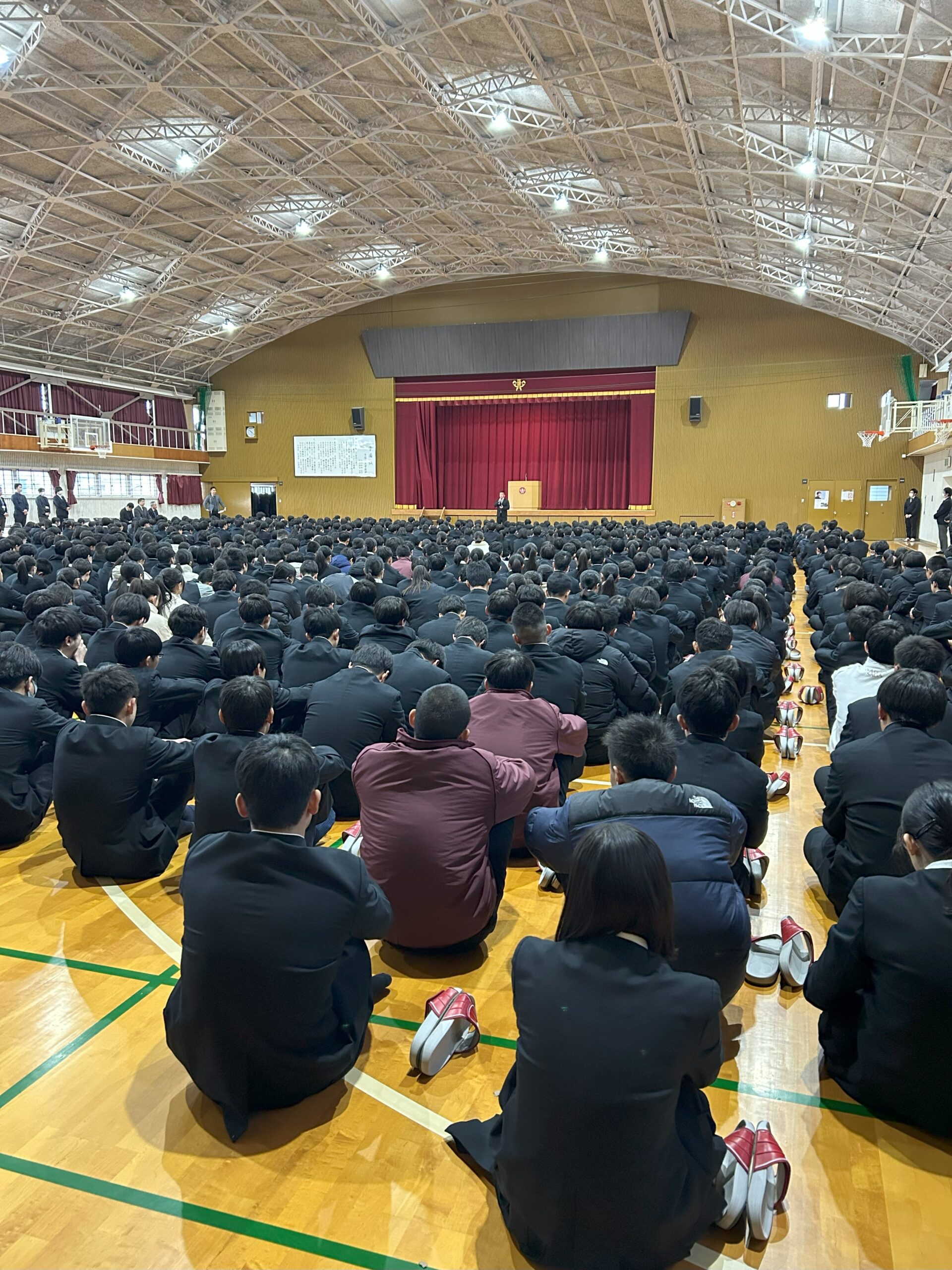 3学期始業式